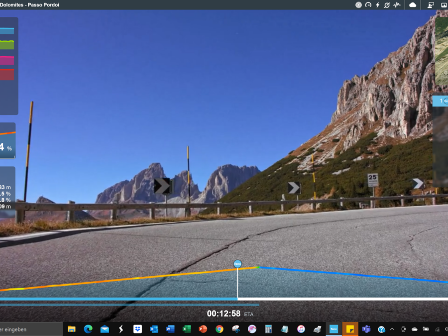 Heute Passo Pordoi gefahren