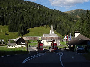 Nordliche Mautstelle