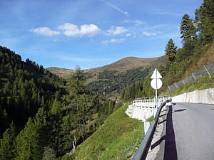 Passhöhe Schönfeldsattel